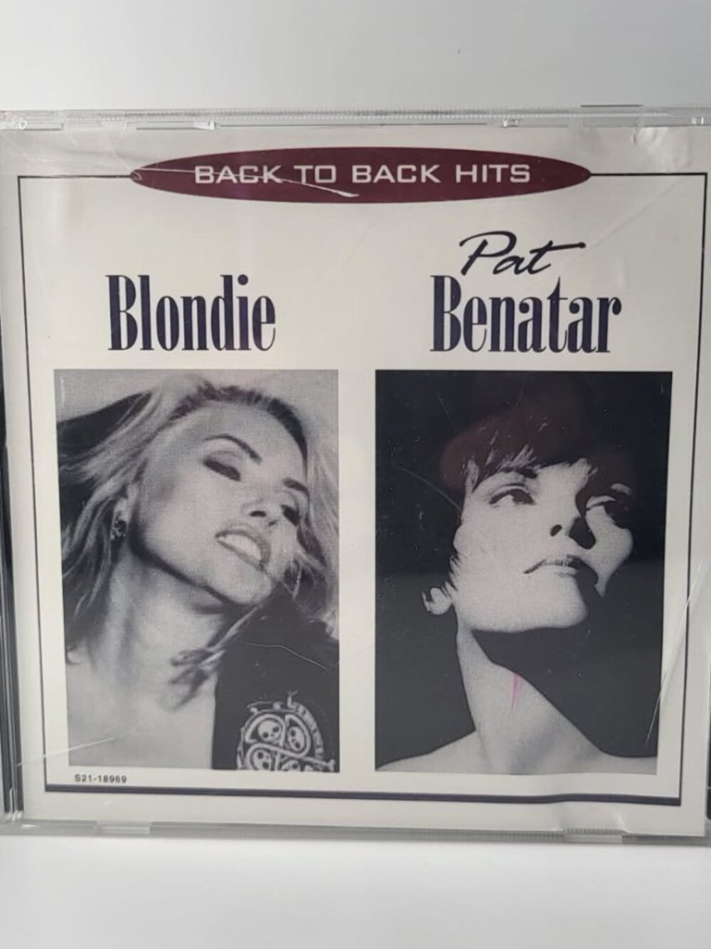 Blondie Pat Benatar Back to Back Hits Music CD
